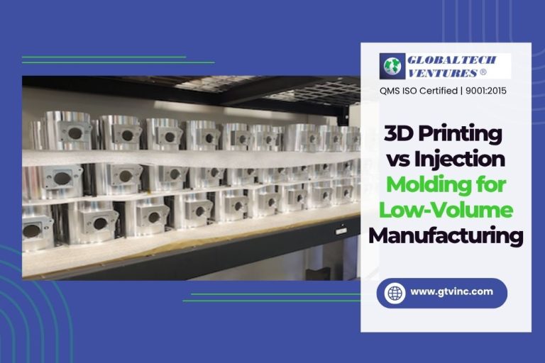 3D Printing vs Injection Molding for Low-Volume Manufacturing